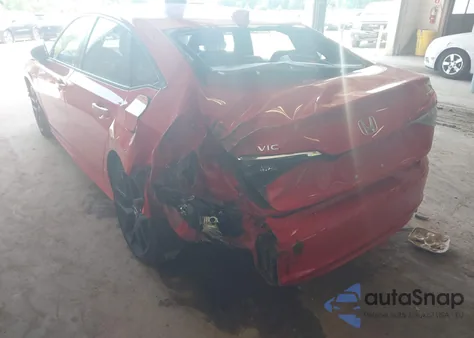 2023 Honda Civic Sport из США, поврежденный, VIN 2HGFE2F53PH511381